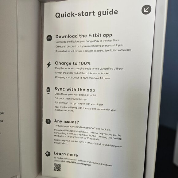 Fitbit Inspire 3 Health and Fitness Tracker - Picture 4 of 5